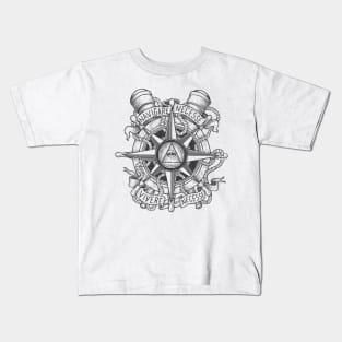 All seeing eye of the seas Kids T-Shirt